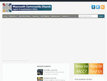 Tablet Screenshot of maynoothcc.org